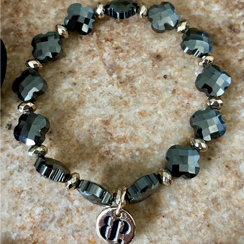 Bomb Party New Year’s Eve Bash Retro Stack w/Removable Diamond CZ Ball Charm! - Picture 9 of 12